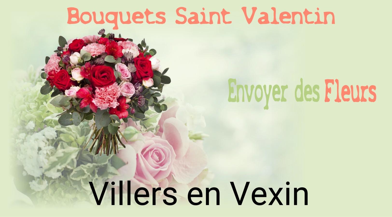 Roses de Saint-Valentin livrées à Villers-en-Vexin